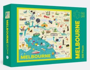 Melbourne Map Puzzle by Various