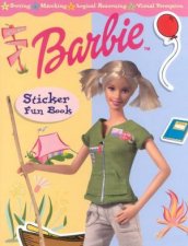 Barbie Sticker Fun book Sorting Matching Logical Reasoning Visual Perception