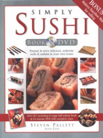 Simply Sushi Gift Box - Book & DVD by Steven Pallett