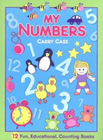 My Numbers Carry Case: 12 Fun, Educational, Counting Books by Unknown