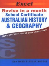 Excel Revise In A Month School Certificate Australian History  Geography