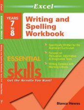 Excel Writing and Spelling Workbook Yrs 78