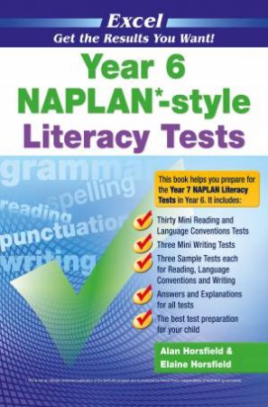 Excel NAPLAN*-Style Literacy Tests Year 6 by Various