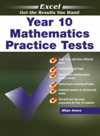 Excel Year 10 Mathematics Practice Tests by Various