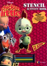 Chicken Little Stencil Activity Book