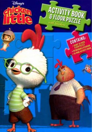 Chicken Little Book & Floor Puzzle by Unknown