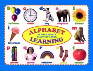 Alphabet Learning 28 Piece Puzzle & Activity Book by Unknown