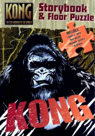 King Kong Storybook & Floor Puzzle by Unknown