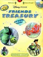 Disney Pixar Friends Treasury  Book  CD