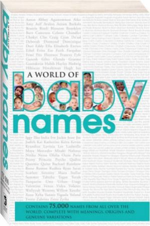 World Of Baby Names by Unknown