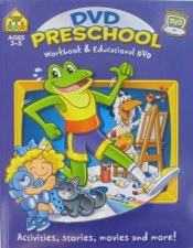 School Zone DVD Workbook Preschool Ages 35