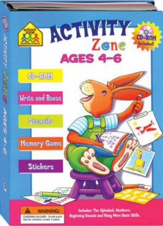 Monster Activity Zone: Ages 4-6 by Unknown