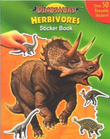 Dinosaurs Sticker Book: Herbivores by Unknown