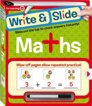 Write & Slide: Maths by 9781741579017