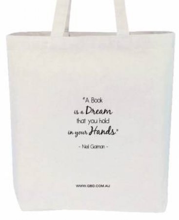 Canvas Quote Tote: Neil Gaiman by Unknown