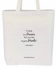 Canvas Quote Tote Neil Gaiman