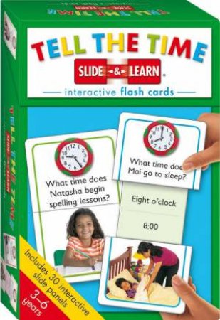 Time Slide & Learn Interactive Flash Cards by Unknown