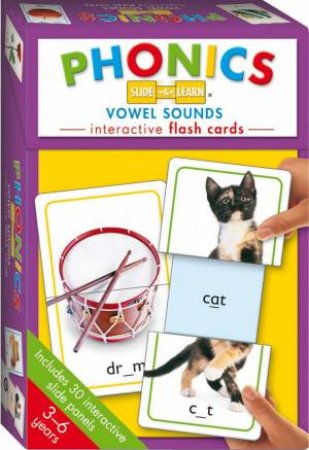 Phonics Slide & Learn Interactive Flash Cards by Unknown