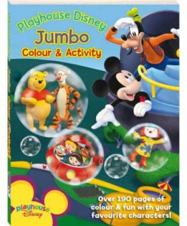 Disney Jumbo Colour and Activity Book by Various