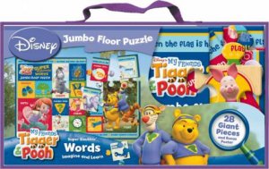 Tigger and Pooh Words Jumbo Floor Puzzle by Unknown