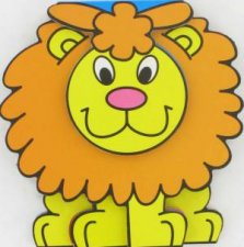 Shaped 3D Board Lion First Shapes