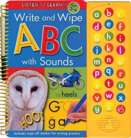 Write & Wipe ABC With Sounds by Various