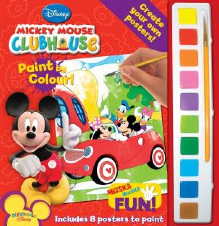 Paint By Colour: Mickey Mouse Clubhouse - Meeska Mooska Fun! by Various