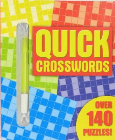 Quick Crosswords - With Pen by Various