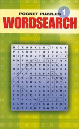 Pocket Puzzles: Wordsearch 1 by Unknown