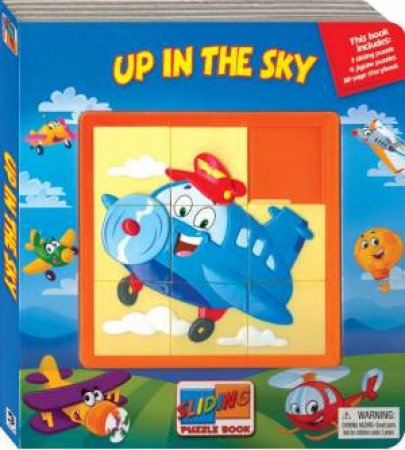 Sliding Puzzle Book: Up in the Sky by None