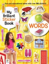 My Brilliant Sticker Book Words