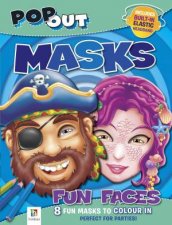 Colour Mask Book Fun Faces