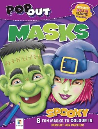 Colour Mask Book: Spooky by Various