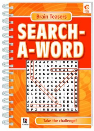 Brain Teasers: Search-A-Word 1 Orange by Various