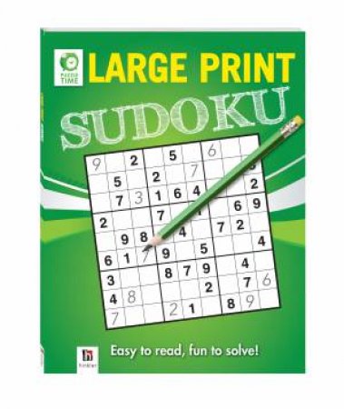 Large Print Puzzles (Series 2): Sudoku 2 Green by Various