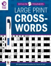 Large Print Puzzles With Pen Crossword