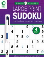 Large Print Puzzles With Pen Sudoku