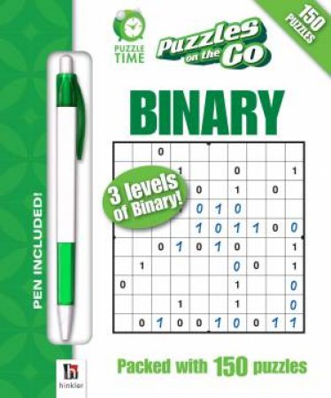 Puzzles on the Go With Pen: Binary (Series 3) by None