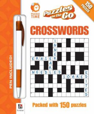 Puzzles on the Go With Pen: Crossword (Series 3) by None