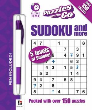 Puzzles on the Go With Pen: Sudoku (Series 3) by Various