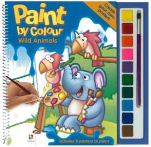 Paint By Colour: Wild Animals by Various