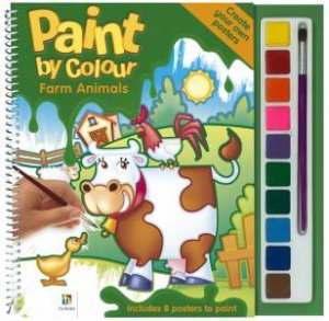 Paint By Colour: Farm Animals by Various