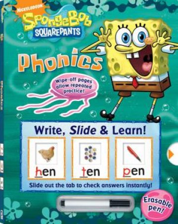 Write, Slide & Learn: Spongebob Phonics by Various