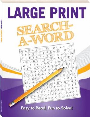 Large Print Puzzles: Search a Word (3) by Various