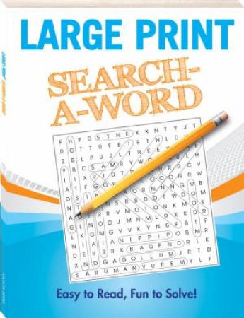 Large Print Puzzles: Search a Word (2) by Various