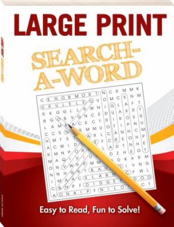 Large Print Puzzles: Search a Word (1) by Various