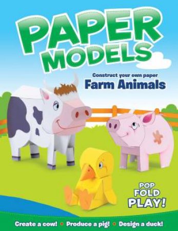 Paper Models: Farm Animals by Various