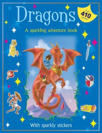 Glitter Sticker Books: Dragons by Various