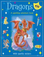 Glitter Sticker Books Dragons