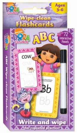 Nickelodeon Wipe Clean Flashcards: Dora ABC by Various